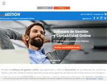 Tablet Screenshot of mygestion.com